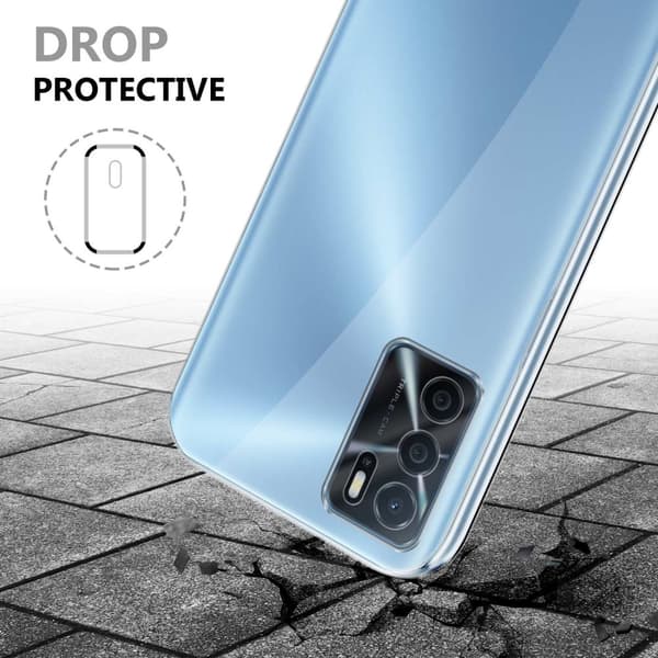 Oppo A16s / A54s Suojakuori Suojakotelo 360° ympäryssuojaus näytönsuojuksen kanssa