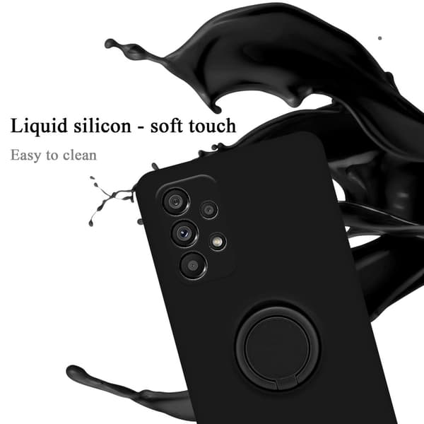 Silikondeksel til Samsung Galaxy A73 5G Deksel av fleksibelt TPU-silikon