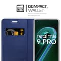 Miniatyrbild 4 av 7: Realme 9 5G / 9 PRO / V25 / Q5 / OnePlus Nord CE 2 LITE 5G Skal Fodral med magnetisk stängning, ståfunktion och kortficka Mobilskydd