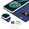 Miniatyrbilde 6 av 8: Deksel til Realme 9 5G / 9 PRO / V25 / Q5 / OnePlus Nord CE 2 LITE 5G Lommebokdeksel med magnetisk lukking, stativfunksjon og kortlomme