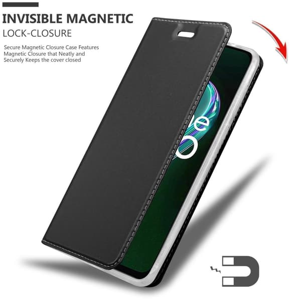 Realme 9 5G / 9 PRO / V25 / Q5 / OnePlus Nord CE 2 LITE 5G Skal Fodral med magnetisk stängning, ståfunktion och kortficka Mobilskydd