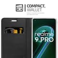 Miniatyrbilde 10 av 11: Deksel til Realme 9 5G / 9 PRO / V25 / Q5 / OnePlus Nord CE 2 LITE 5G Lommebokdeksel med magnetisk lukking, stativfunksjon og kortlomme