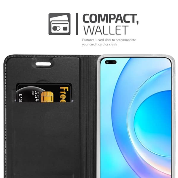 Honor 50 LITE Suojakotelo Suojakuori Lompakkokotelo Matkapuhelinkotelo jossa magneettisuljenta, jalusta-toiminto ja korttitasku