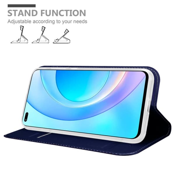 Honor 50 LITE Suojakotelo Suojakuori Lompakkokotelo Matkapuhelinkotelo jossa magneettisuljenta, jalusta-toiminto ja korttitasku