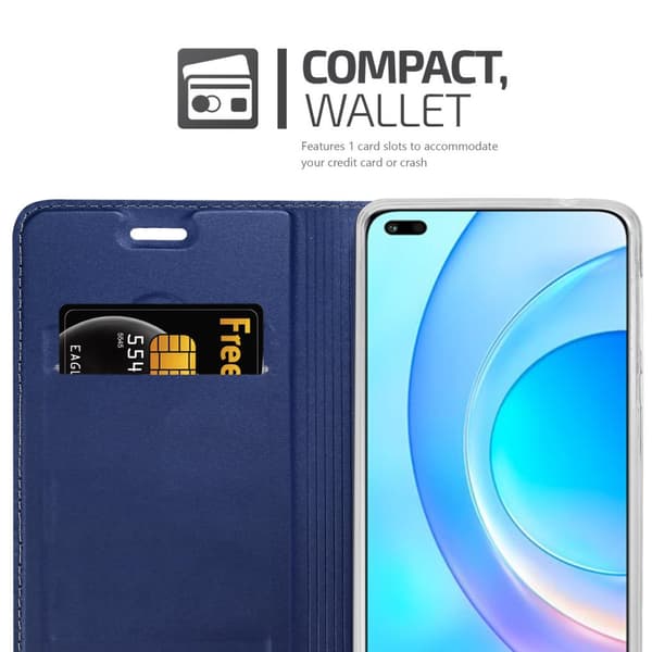 Honor 50 LITE Suojakotelo Suojakuori Lompakkokotelo Matkapuhelinkotelo jossa magneettisuljenta, jalusta-toiminto ja korttitasku