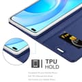 Pikkukuva 5 / 8: Honor 50 LITE Suojakotelo Suojakuori Lompakkokotelo Matkapuhelinkotelo jossa magneettisuljenta, jalusta-toiminto ja korttitasku