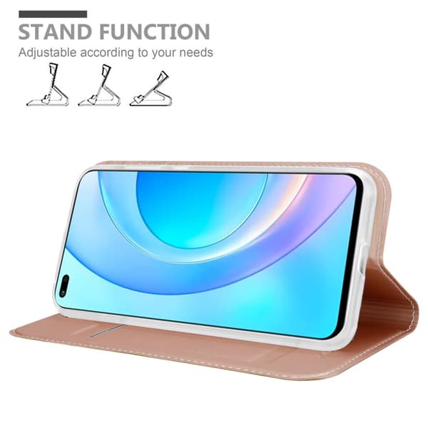 Honor 50 LITE Suojakotelo Suojakuori Lompakkokotelo Matkapuhelinkotelo jossa magneettisuljenta, jalusta-toiminto ja korttitasku