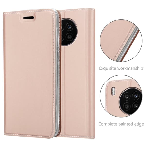 Honor 50 LITE Suojakotelo Suojakuori Lompakkokotelo Matkapuhelinkotelo jossa magneettisuljenta, jalusta-toiminto ja korttitasku
