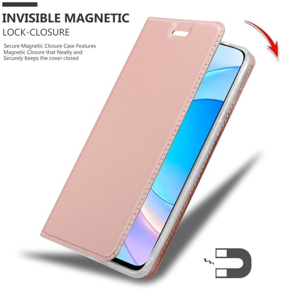 Honor 50 LITE Suojakotelo Suojakuori Lompakkokotelo Matkapuhelinkotelo jossa magneettisuljenta, jalusta-toiminto ja korttitasku