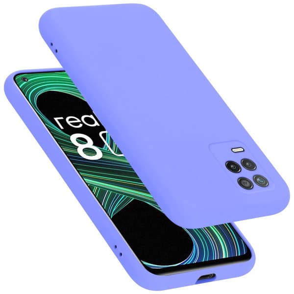Realme 8 5G / V13 / Q3 / Q3i / Narzo 30 5G Suojakotelo Suojakuori valmistettu joustavasta TPU-silikonista