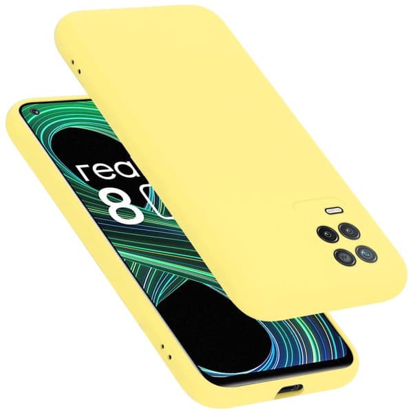 Realme 8 5G / V13 / Q3 / Q3i / Narzo 30 5G Suojakotelo Suojakuori valmistettu joustavasta TPU-silikonista