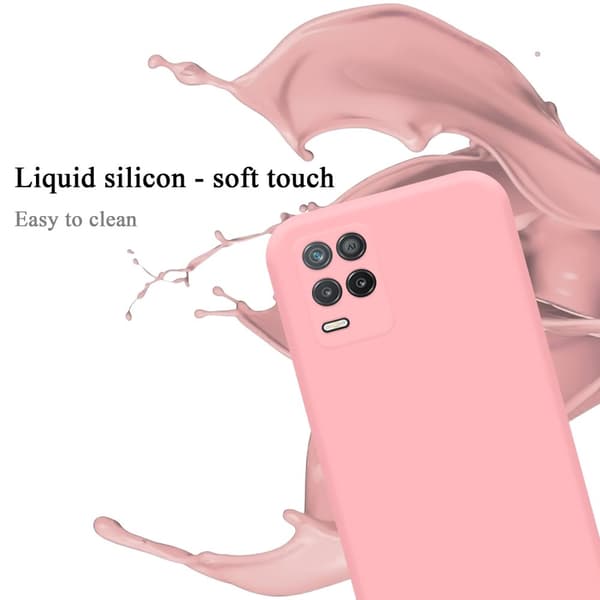 Realme 8 5G / V13 / Q3 / Q3i / Narzo 30 5G Suojakotelo Suojakuori valmistettu joustavasta TPU-silikonista