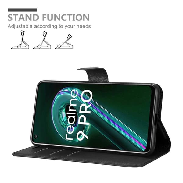 Realme 9 5G / 9 PRO / V25 / Q5 / OnePlus Nord CE 2 LITE 5G Suojakotelo Lompakkokotelo Matkapuhelinkotelo Suojakuori jossa magneettisuljenta,