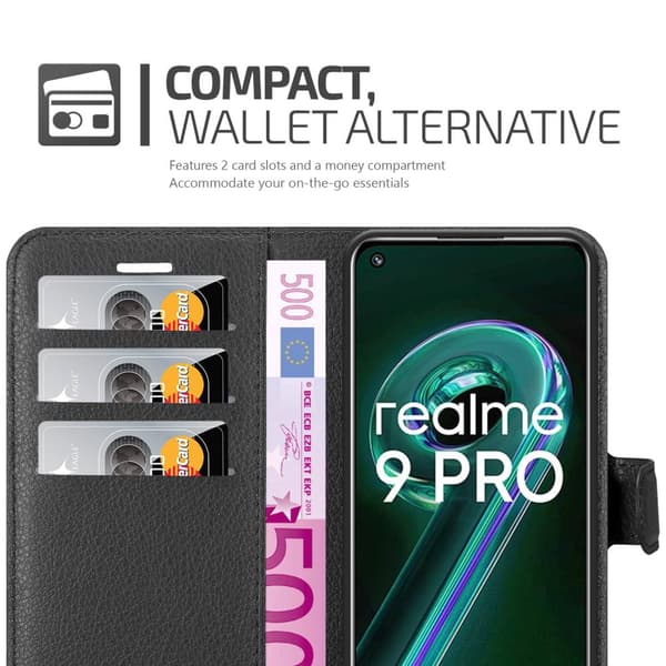 Realme 9 5G / 9 PRO / V25 / Q5 / OnePlus Nord CE 2 LITE 5G Suojakotelo Lompakkokotelo Matkapuhelinkotelo Suojakuori jossa magneettisuljenta,