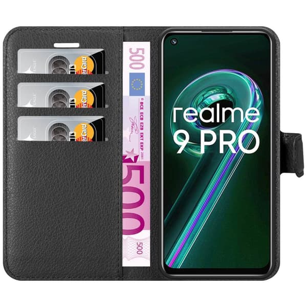 Realme 9 5G / 9 PRO / V25 / Q5 / OnePlus Nord CE 2 LITE 5G Suojakotelo Lompakkokotelo Matkapuhelinkotelo Suojakuori jossa magneettisuljenta,