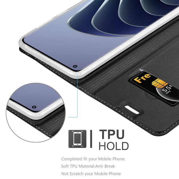 Deksel til OnePlus 10 PRO 5G Lommebokdeksel med magnetisk lukking, stativfunksjon og kortlomme