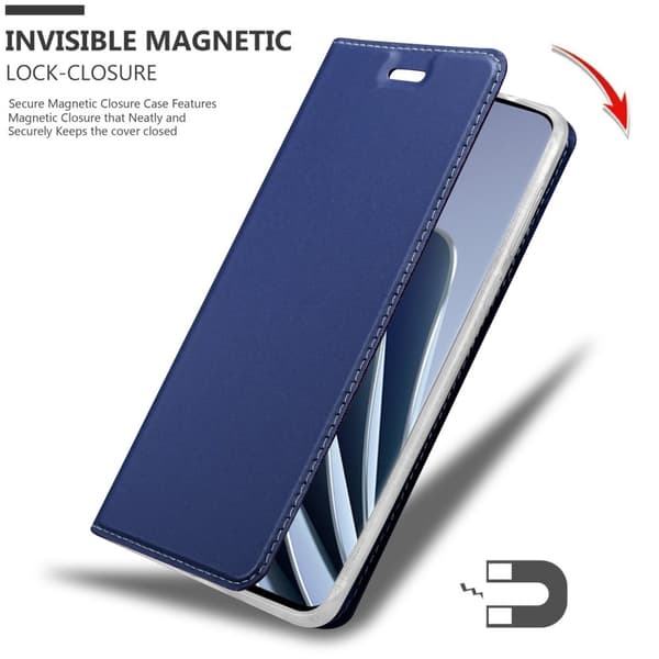Deksel til OnePlus 10 PRO 5G Lommebokdeksel med magnetisk lukking, stativfunksjon og kortlomme