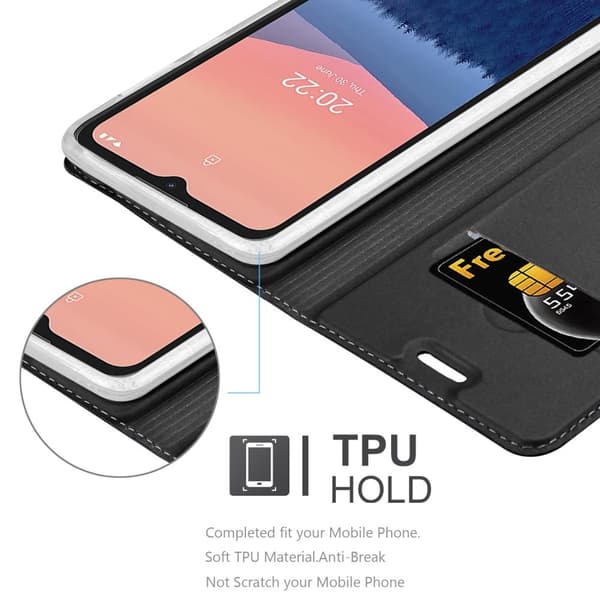 Nokia C21 Suojakotelo Suojakuori Lompakkokotelo Matkapuhelinkotelo jossa magneettisuljenta, jalusta-toiminto ja korttitasku