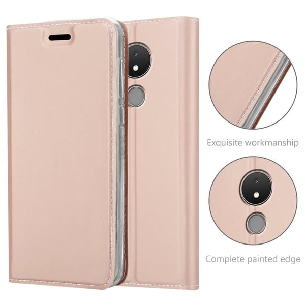 Nokia C21 Suojakotelo Suojakuori Lompakkokotelo Matkapuhelinkotelo jossa magneettisuljenta, jalusta-toiminto ja korttitasku