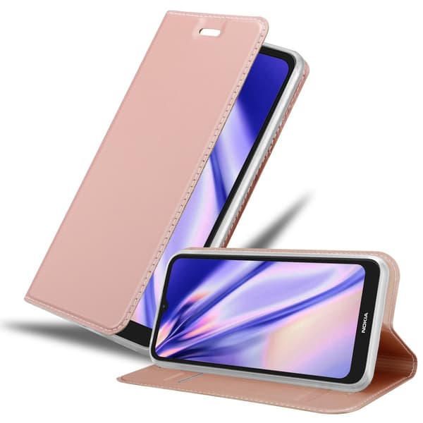 Nokia C21 Skal Fodral med magnetisk stängning, ståfunktion och kortficka Mobilskydd