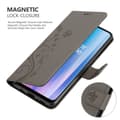 Miniatyrbilde 5 av 8: Deksel til OnePlus Nord CE 2 5G Lommebokdeksel i blomster design med magnetisk lukking, stativfunksjon og kortplasser
