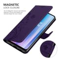 Miniatyrbilde 5 av 8: Deksel til OnePlus Nord CE 2 5G Lommebokdeksel i blomster design med magnetisk lukking, stativfunksjon og kortplasser