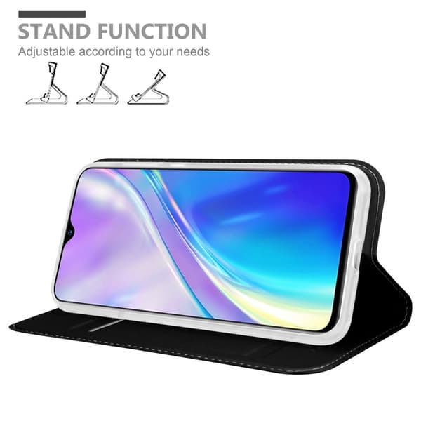 Realme X2 / XT / Oppo K5 Skal Fodral med magnetisk stängning, ståfunktion och kortficka Mobilskydd