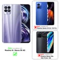 Pikkukuva 2 / 8: Realme 8i / Narzo 50 4G Suojakotelo Lompakkokotelo Matkapuhelinkotelo Suojakuori jossa magneettisuljenta, jalusta-toiminto ja korttitasku