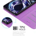 Pikkukuva 5 / 8: Realme 8i / Narzo 50 4G Suojakotelo Lompakkokotelo Matkapuhelinkotelo Suojakuori jossa magneettisuljenta, jalusta-toiminto ja korttitasku