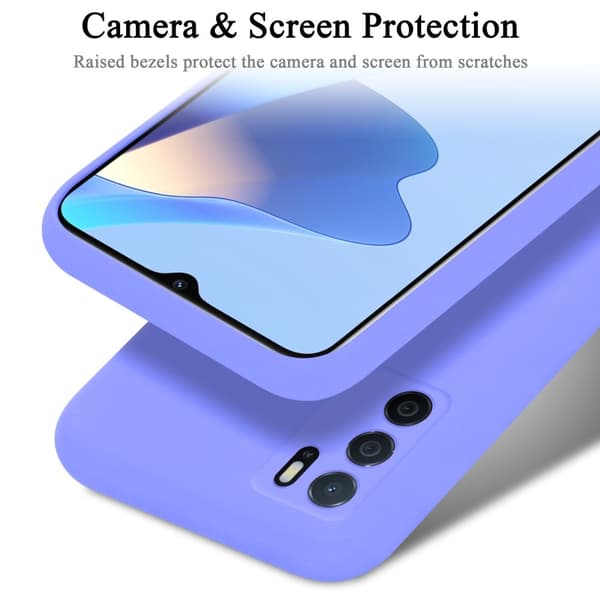 Oppo A16s / A54s Suojakotelo Suojakuori valmistettu joustavasta TPU-silikonista