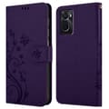 Miniatyrbillede 8 af 8: Oppo A36 / A76 / A96 4G / K10 4G / Realme 9i Pungetui Cover Blomster ()