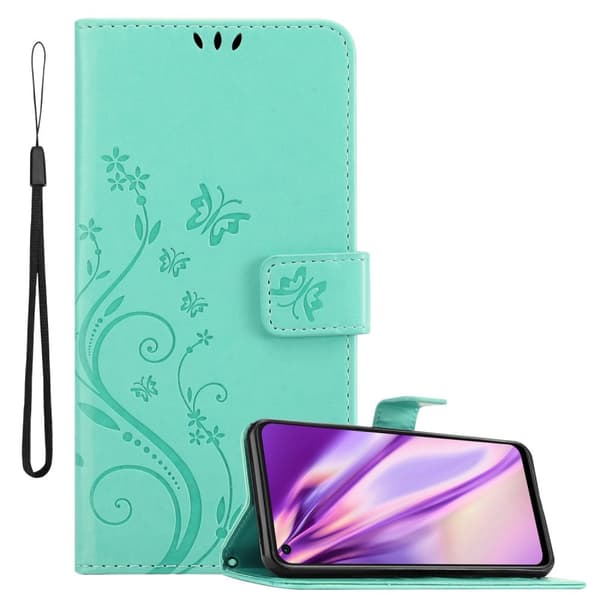 Oppo A36 / A76 / A96 4G / K10 4G / Realme 9i Pungetui Cover Blomster ()