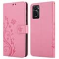 Miniatyrbillede 8 af 8: Oppo A36 / A76 / A96 4G / K10 4G / Realme 9i Pungetui Cover Blomster ()