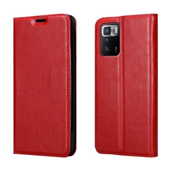 Xiaomi POCO X3 GT Fodral Skal Plånboksfodral Case med magnetisk stängning, ståfunktion och kortficka