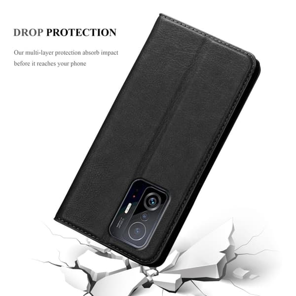 Xiaomi 11T / 11T PRO Suojakotelo Suojakuori Lompakkokotelo Matkapuhelinkotelo jossa magneettisuljenta, jalusta-toiminto ja korttitasku