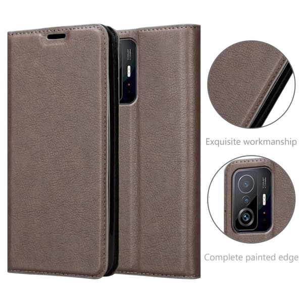 Xiaomi 11T / 11T PRO Fodral Skal Plånboksfodral Case med magnetisk stängning, ståfunktion och kortficka