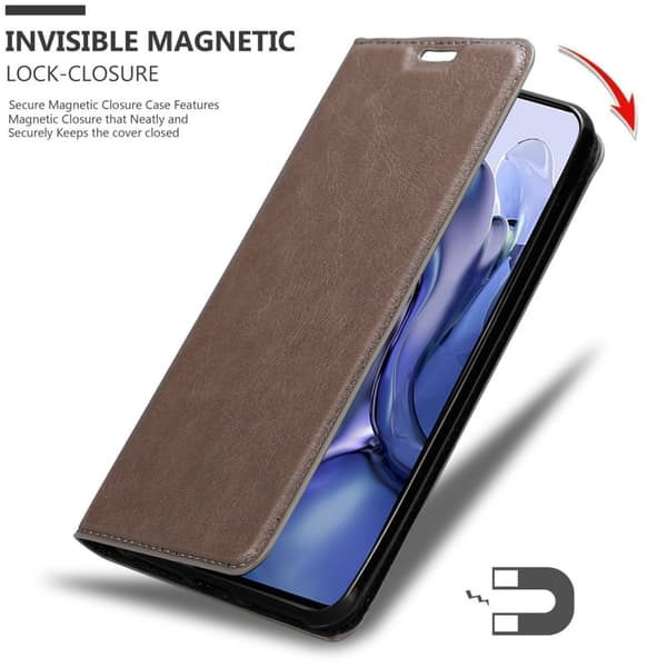 Xiaomi 11T / 11T PRO Suojakotelo Suojakuori Lompakkokotelo Matkapuhelinkotelo jossa magneettisuljenta, jalusta-toiminto ja korttitasku