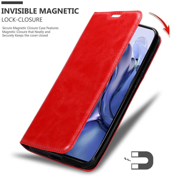 Xiaomi 11T / 11T PRO Suojakotelo Suojakuori Lompakkokotelo Matkapuhelinkotelo jossa magneettisuljenta, jalusta-toiminto ja korttitasku