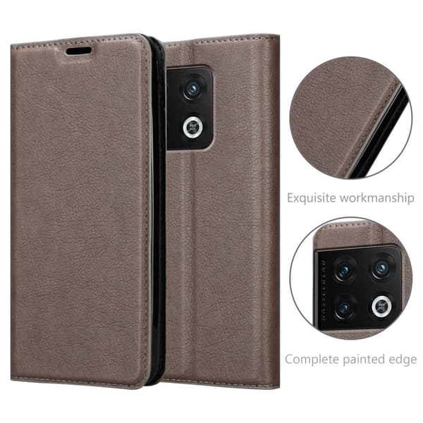 OnePlus 10 PRO 5G Fodral Skal Plånboksfodral Case med magnetisk stängning, ståfunktion och kortficka