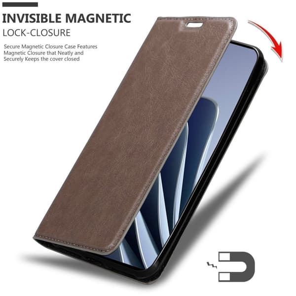 OnePlus 10 PRO 5G Suojakotelo Suojakuori Lompakkokotelo Matkapuhelinkotelo jossa magneettisuljenta, jalusta-toiminto ja korttitasku