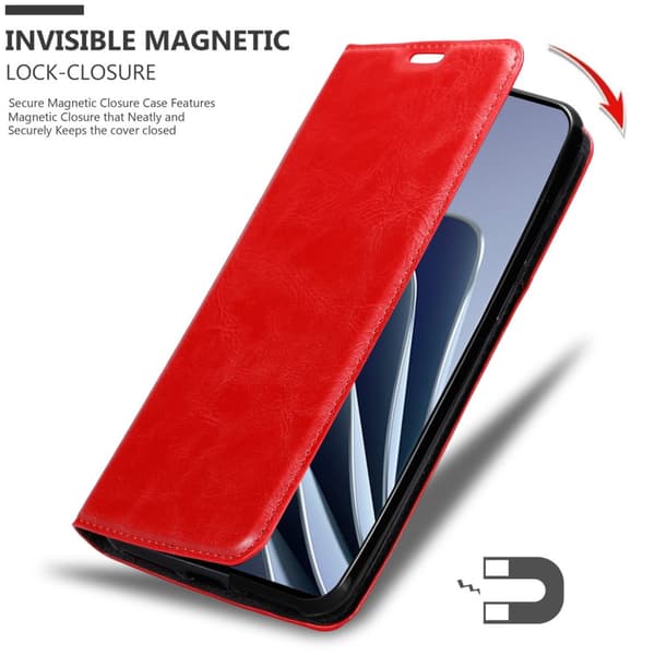 Lommebokdeksel til OnePlus 10 PRO 5G Deksel med magnetisk lukking, stativfunksjon og kortlomme