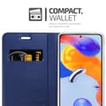 Pikkukuva 5 / 9: Xiaomi RedMi NOTE 11 PRO 4G / 5G Suojakotelo Suojakuori Lompakkokotelo Matkapuhelinkotelo jossa magneettisuljenta, jalusta-toiminto ja korttitasku