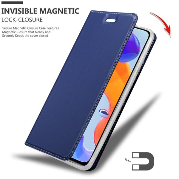 Xiaomi RedMi NOTE 11 PRO 4G / 5G Suojakotelo Suojakuori Lompakkokotelo Matkapuhelinkotelo jossa magneettisuljenta, jalusta-toiminto ja korttitasku