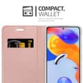 Pikkukuva 5 / 8: Xiaomi RedMi NOTE 11 PRO 4G / 5G Suojakotelo Suojakuori Lompakkokotelo Matkapuhelinkotelo jossa magneettisuljenta, jalusta-toiminto ja korttitasku