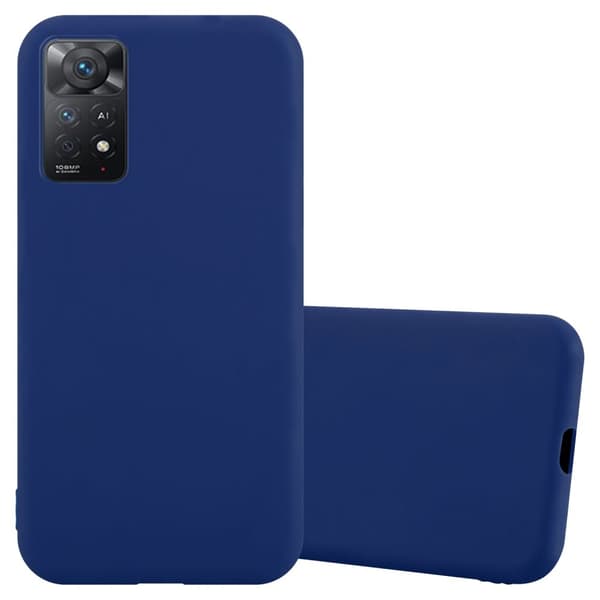 Xiaomi RedMi NOTE 11 PRO 4G / 5G Suojakuori Suojakotelo CANDY TUMMAN SININEN