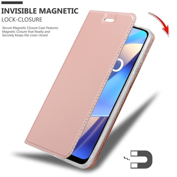 Oppo A16s / A54s Suojakotelo Suojakuori Lompakkokotelo Matkapuhelinkotelo jossa magneettisuljenta, jalusta-toiminto ja korttitasku