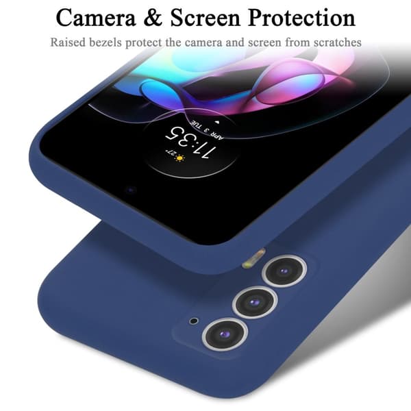 Motorola EDGE 20 Suojakotelo Suojakuori valmistettu joustavasta TPU-silikonista