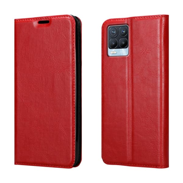 Realme 8 4G / 8 PRO Suojakotelo Suojakuori Lompakkokotelo Matkapuhelinkotelo jossa magneettisuljenta, jalusta-toiminto ja korttitasku