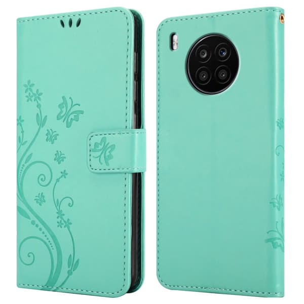Honor 50 LITE Pungetui Cover Blomster ()