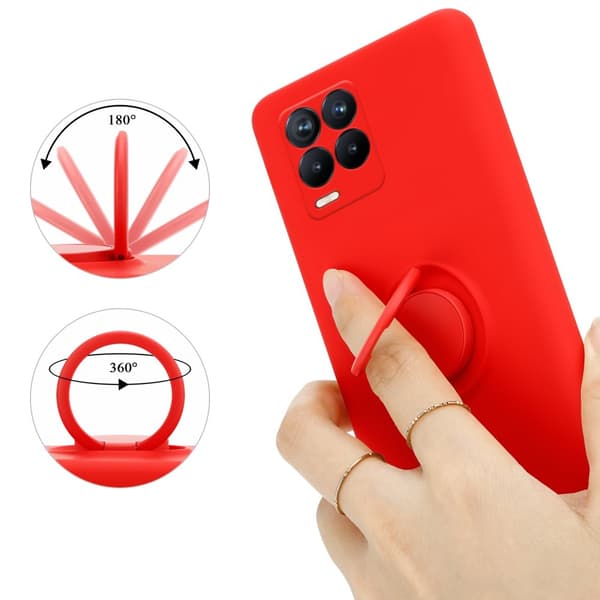 Silikondeksel til Realme 8 4G / 8 PRO Deksel av fleksibelt TPU-silikon